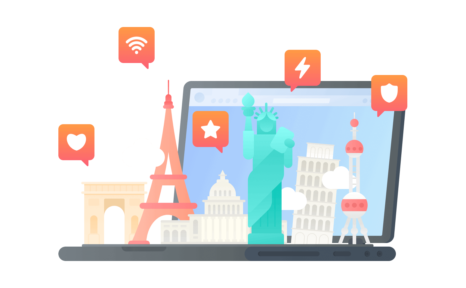 在梵蒂冈连接到中国的代理 - 海龟VPN